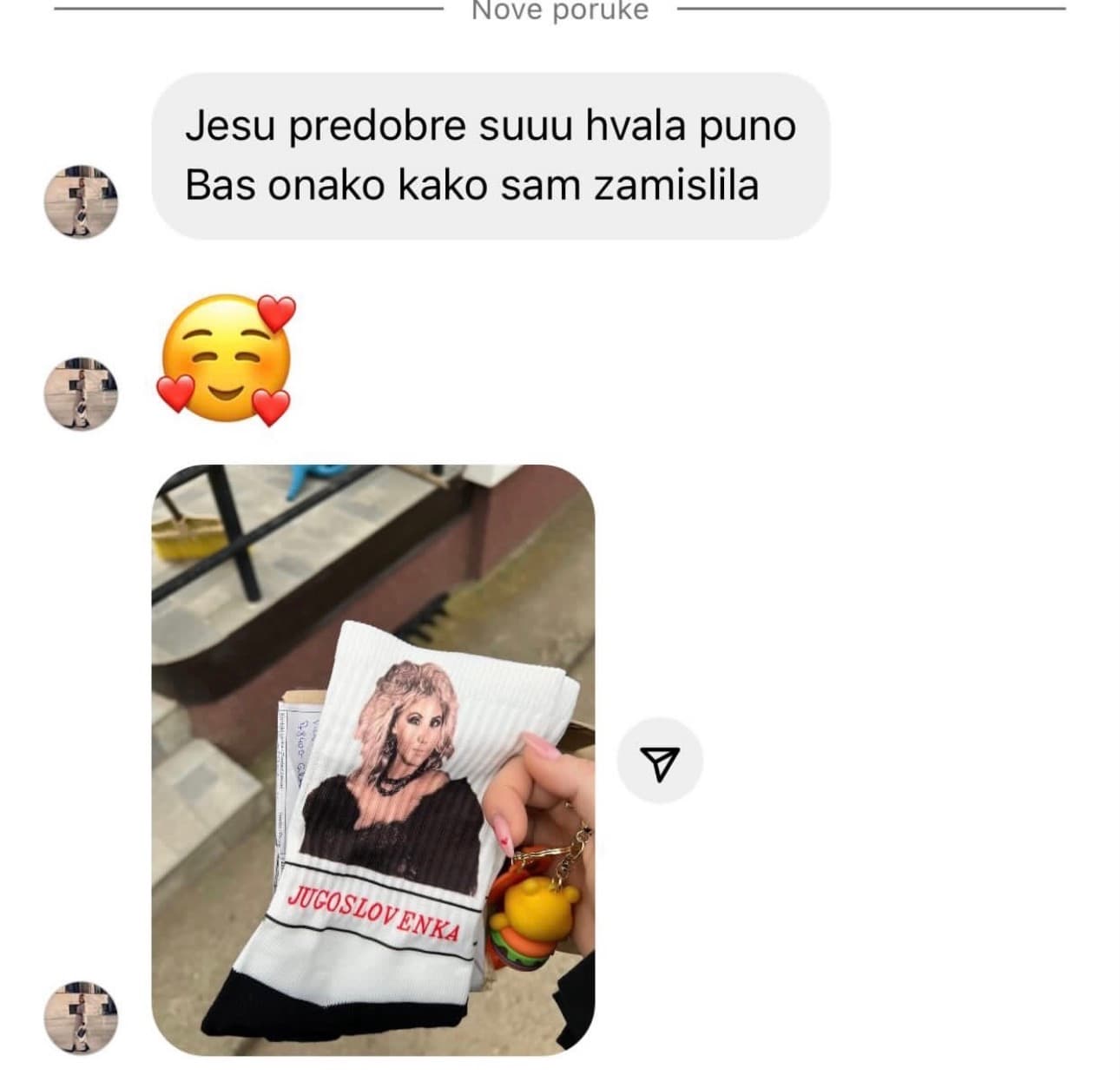 Utisak zadovoljne mušterije DS Socks