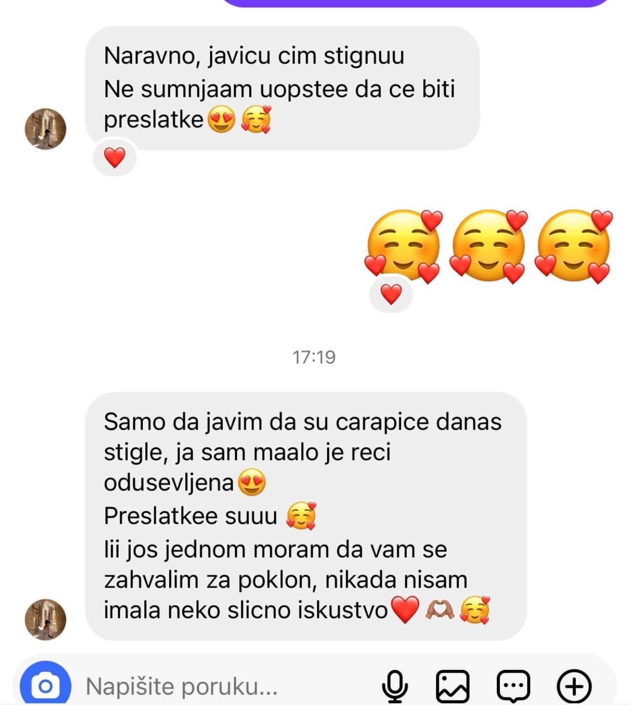 Utisak zadovoljne mušterije DS Socks