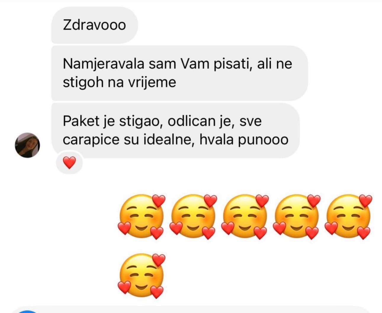 Utisak zadovoljne mušterije DS Socks
