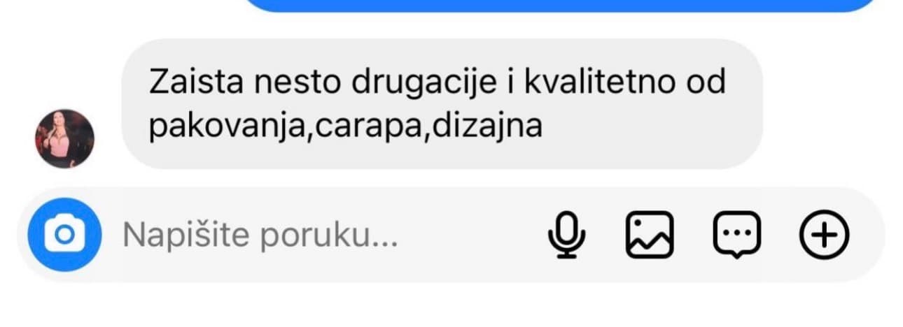 Utisak zadovoljne mušterije DS Socks