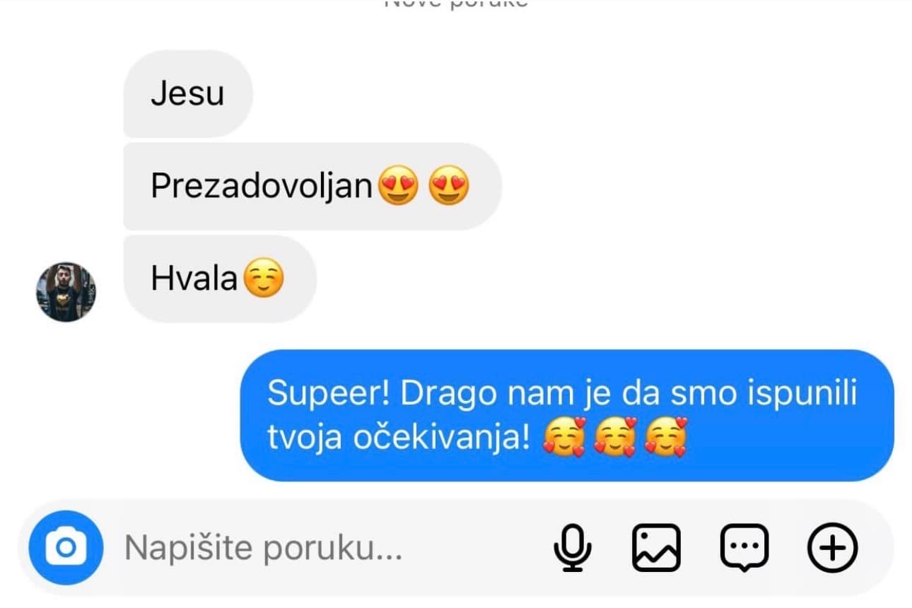 Utisak zadovoljne mušterije DS Socks