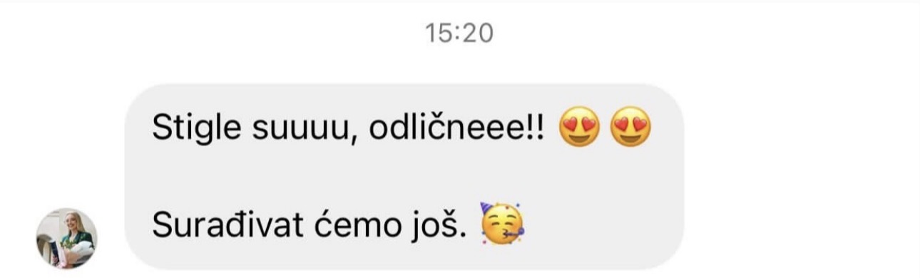 Utisak zadovoljne mušterije DS Socks