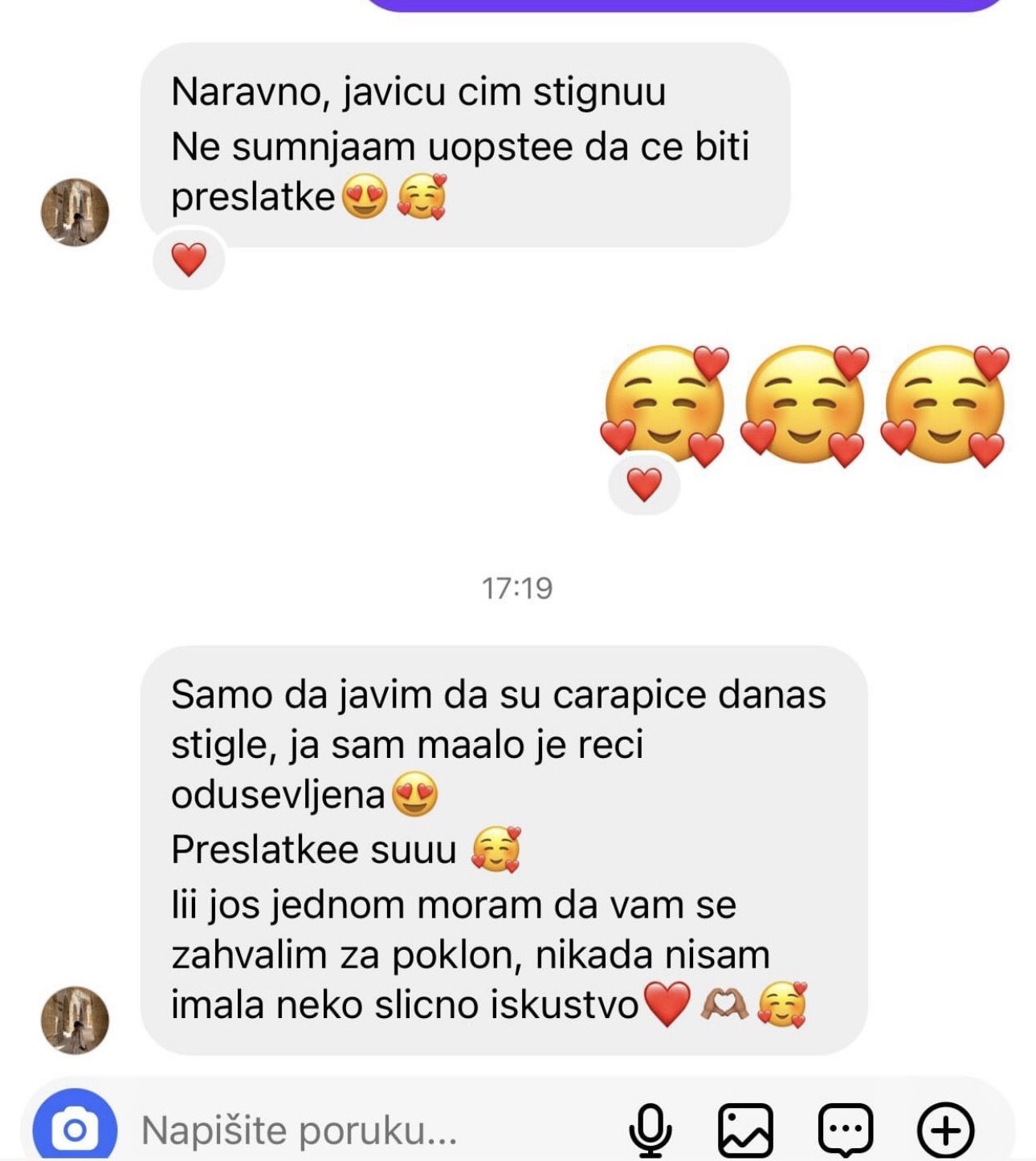 Utisak zadovoljne mušterije DS Socks
