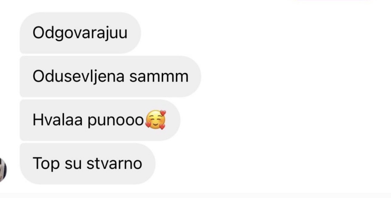 Utisak zadovoljne mušterije DS Socks