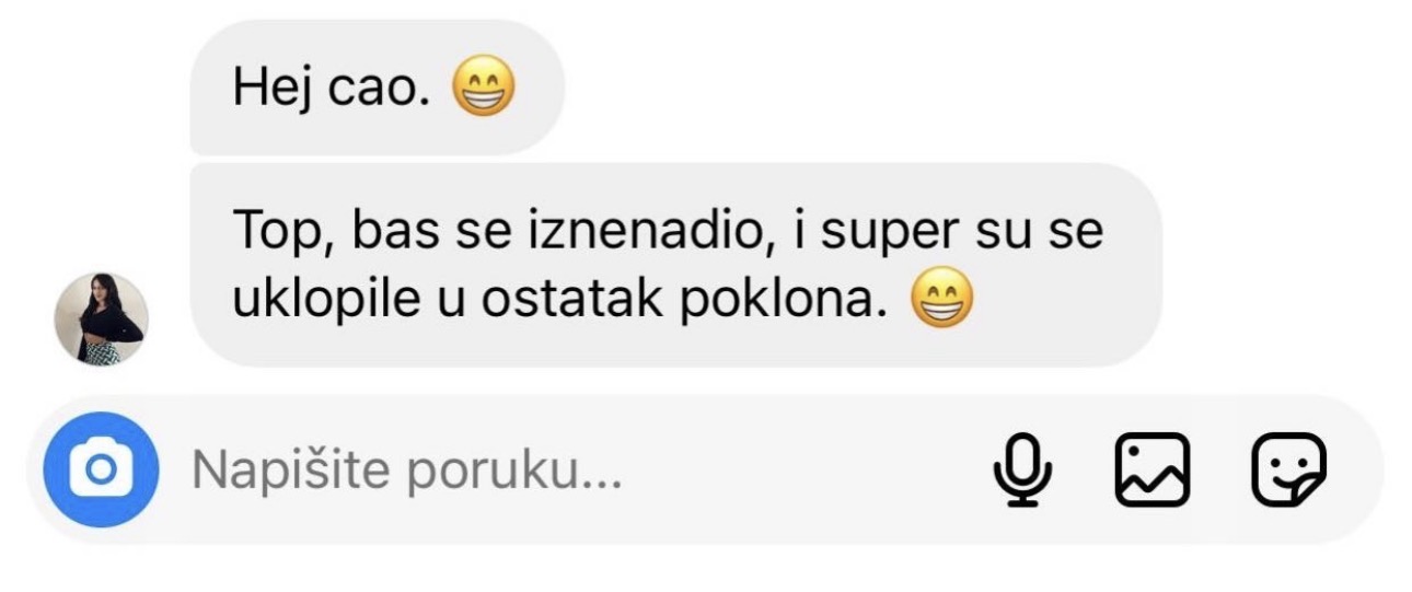 Utisak zadovoljne mušterije DS Socks