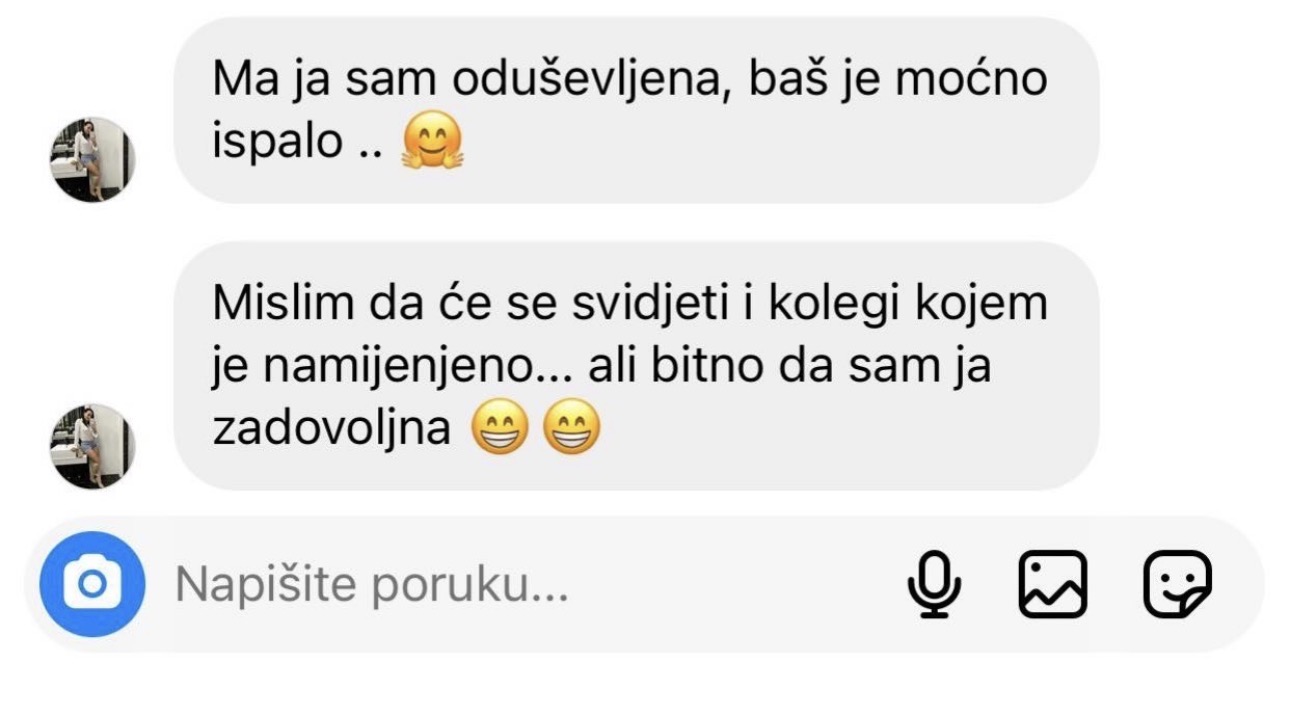 Utisak zadovoljne mušterije DS Socks